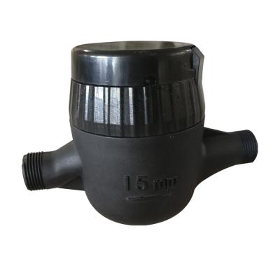 China Rotary DN15 Plastic Piston Plastic Body Volumetric Flow Meter for sale