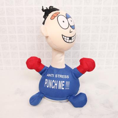 China Punch Me Toy Creative New Style Punch I Beat Electric Plush Toy Screaming Doll Stuffed Toys by Villainanti Strss for sale