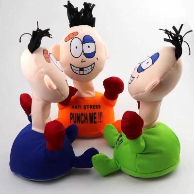 China Punch Me Toy Fashion Hot Sale New Arrival 3d plush kids electric tending popular toys punch me anti stress toy for sale