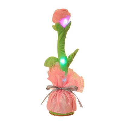 China Hot Selling Stuffed Electronic Toy Dancing Cactus And Stuffed Toy Flowerpot Stuffed Animal Toy for sale