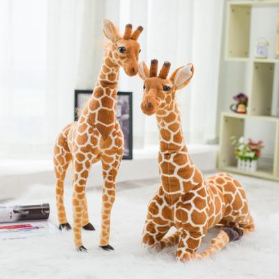 China Manufacture 60CM Giraffe Plush Toy Doll Indoor Baby Toy Eco-friendly Stuff Toy for sale