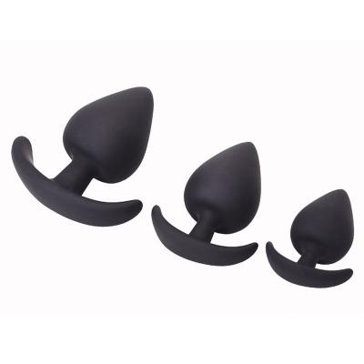 China Anal Sex Toy Small Size Silicone Pleasure Anal Plug, Silicone Butt Plug, Anal Sex Toys for sale