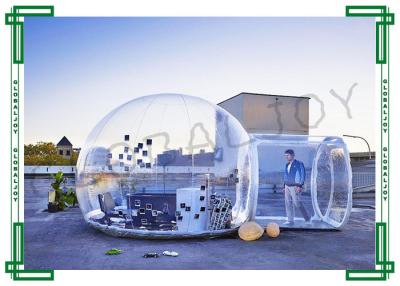 China Clear Outdoor Inflatable Bubble Tent / Inflatable Backyard Tent for sale