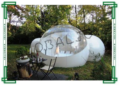 China Giant Backyard Inflatable Bubble Tent Outdoor with Two Room for sale