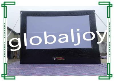 China PVC Tarpaulin Outdoor Inflatable Movie Screens Inflatable Projection Screen for sale