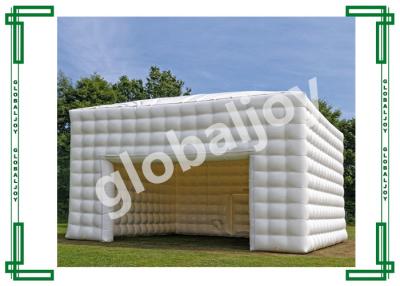 China Modifique la tienda inflable material impermeable del cubo para requisitos particulares de la luz con el LED en venta