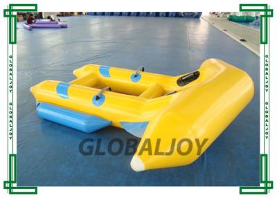 China 0.9mm Inflatable Flying Fish Boat 4 Persons Towable Boat For Water Game for sale