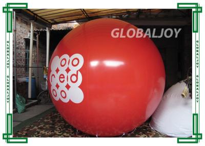 China Advertising Inflatables Air Balloons With Printing / Light PVC Helium Balloon for sale