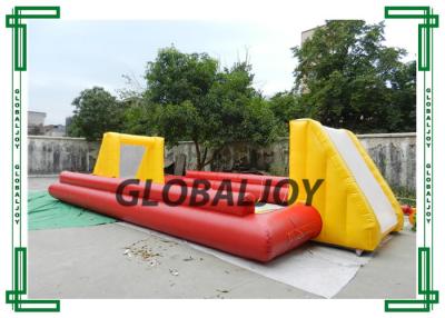 China Juego inflable divertido del deporte, arena inflable del fútbol/corte del fútbol en venta