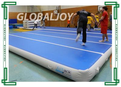 China Estera que cae del gimnasio del aire inflable durable del equipo/pista de aire inflable en venta