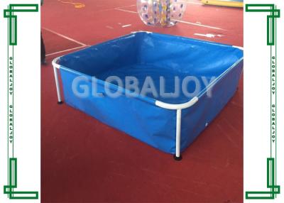 China Household Large Inflatable Swimming Pool With Metal Holder , EN14960 for sale