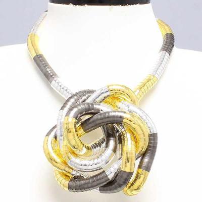 China 5mm 6mm 8mm 90cm DIY Punk Snake Chain Necklace Flexible Twisted Bendable Necklace For Party Gift for sale