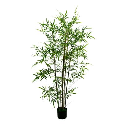 China New Design Top Selling Artificial Plant 150cm Environmentally Friendly 9.5 Branches Real Bamboo Bonsai Touch Plants Decorative For Outdoor Indoor Home for sale