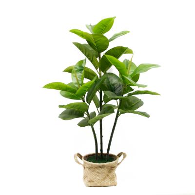 China Environmental Friendly Real Touch Plant 93CM Artificial Oak 33Leaves Bonsai Plant Decorative For Outdoor Indoor Home for sale