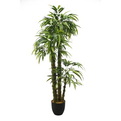 China Sales Tree 1-10m Branches Environmentally Friendly Top Artificial Different Belly Buddha Bamboo Bonsai Stand Real Touch Plants for sale