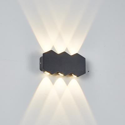 China LED Wall Lamp Outdoor Outdoor Waterproof IP65 Garden Lighting Bedroom Living Room Aluminum Indoor Stair Wall Light for sale