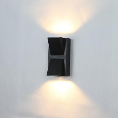 China Outdoor Outdoor Aluminum Through Wall Lights Modern LED Wall Lamps Outdoor Lighting LED Through Wall Fixtures for sale