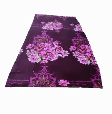 China Custom Tear-Resistant Flannel Printed Chiffon Fabric Custom Single Sided Printed Flannel Print Fabric for sale