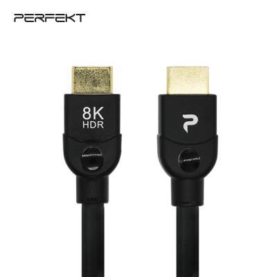 China COMPUTER 3m Gold Plated Black HDMI 2.1 Cable YUV 8K 60Hz 4:4:4 HDCP HDR for sale