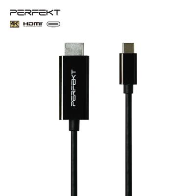 China Superior Construction USB-C to HDMI Cable Black for sale