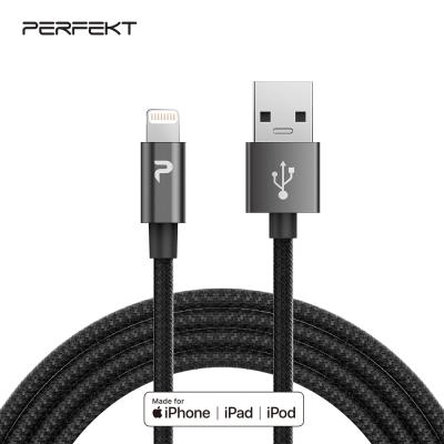 China Fast Charging Support MFi Certified C89 Lightning To USB Cable Original for sale