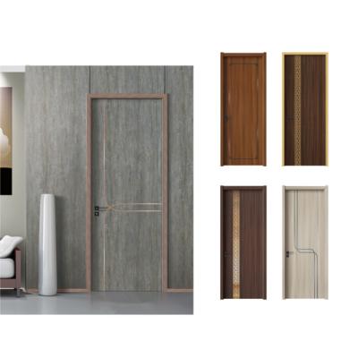 China Customized Modern 2021 New Arrivals Color Interior French Doors Wood High Productivity Interior Doors For Houses for sale