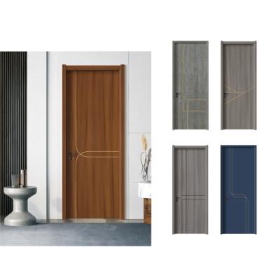 China 2021 modern trending products customized interior color sliding door room soundproof ultralight technology wood door for sale