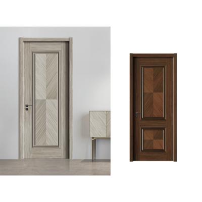 China Modern Modern Simplicity Customized Solid Color Wood Luxury Interior Modern Doors Exquisite Workmanship for sale