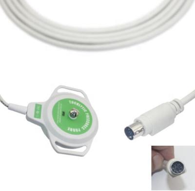 China Bionet TOCO Fetal Transducer FC 700 Latex Free Ultrasound Sight Doppler Probe Twin Din 6 Pin for sale