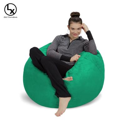 China OLX Sofa Round Foldable Single Tatami Lazy Sofa Bed Custom Made Around Large Bean Bag Lazy Sofa Chair With Filling for sale