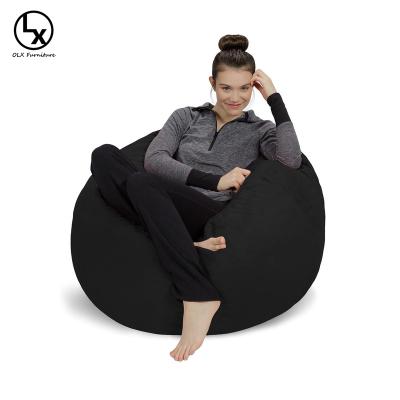 China Large Cotton Beanbag Soft Cover Living Room Sofa Bed OLX Memory Gaming Bean Bag Chairs Giant Sofa Chairs for sale