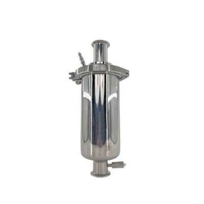 China Building Material Shops Stainless Steel Motor Integrated Sanitary Cartridge Filter Intelligent Liquid PLC Strainer Inline Filter for sale