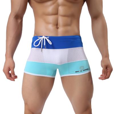 China Antibacteriële Mensen Mesh Shorts Disposable Swimming Clothing Mesh Boxers Te koop