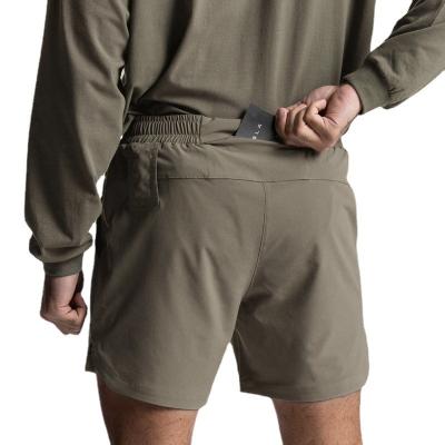 中国 Colorful Drawstring Shorts Men Quick Dry Gym Sport Fitness Jogging Polyester Shorts 販売のため