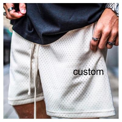 China Men Cotton Shorts Custom Logo Casual Gym Sport Mesh Basketball Short en venta