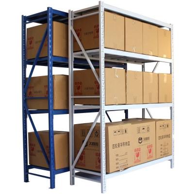 China Storage Shelf Storage Warehouse Pipe Shaped Steel Pallet Light Duty Metal Rack for sale