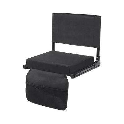 China Single Folding Stadium Seats For Bleacher - Wide Cushion Padded Stadium Seats Chairs For Outdoor Bleachers With Leaning Back Support for sale