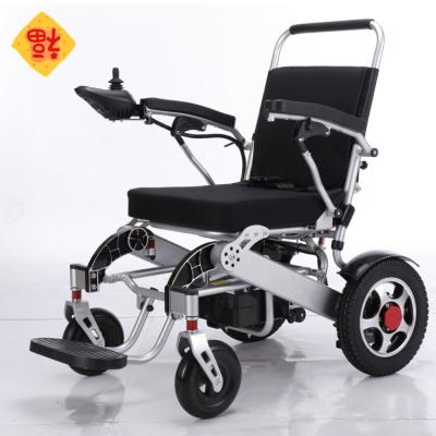 China Lightweight smart mobility power lithium battery electric wheelchair wheelchair joystick control, airline travel wheelchair for sale