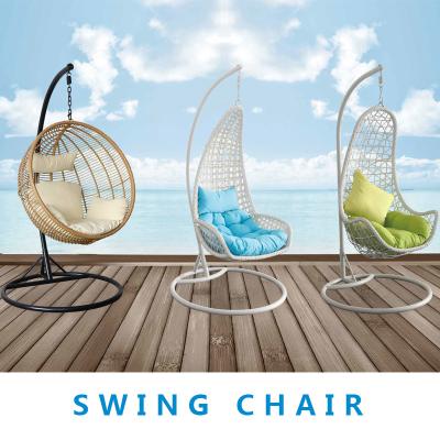 China Outdoor Furniture Swing Chair Stand Rattan Swing Chair Rattan Swing Chair Hanging For Chinese Outdoor Furniture Manufacturers Cheap Price for sale