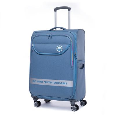 China Waterproof Suitcase 3 Polyester VERAGE Softside Spinner Wheels Luggage Set For Travel for sale