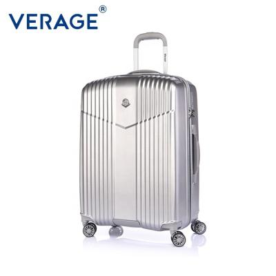 China Ultra Light ABS VERAGE ABS+PC Hardside Spinner Wheels Suitcases Luggage 3pcs Set Trolley Bag For Travel for sale