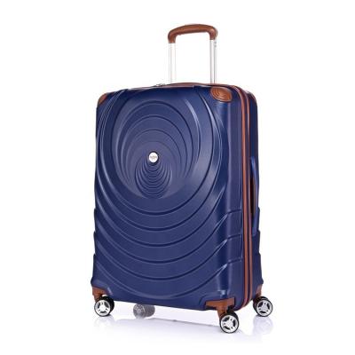 China ABS VERAGE ABS With Corner Protector Spinner Wheels 3pcs Luggage Set Suitcase For Travel for sale