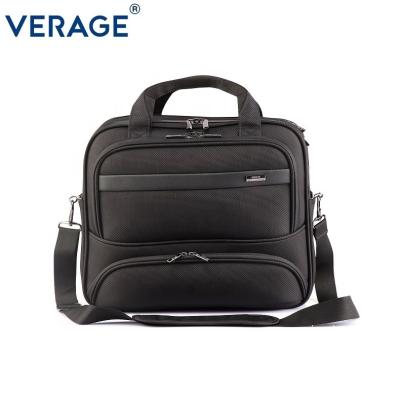 China Luxury Durable Large Size Anti Oil VERAGE Laptop Shoulder Bag For Man for sale