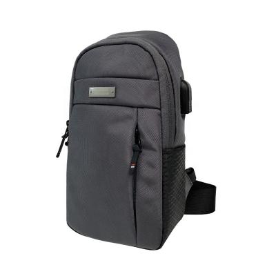 China VERAGE Waterproof Casual Business Chest Bag With USB Portal for sale