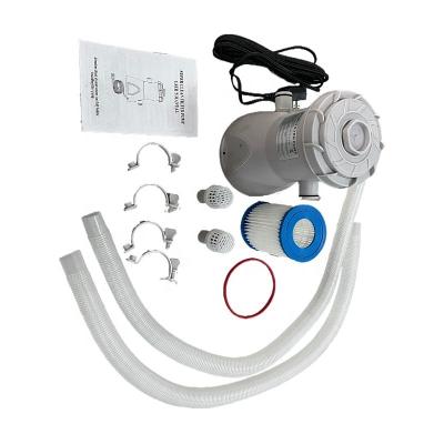 China Eco - Friendly Plastic Super Clean Filter Pump Set 530 Gal For Above Ground Swimming Pool for sale