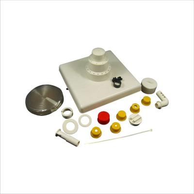 China ABS Floating Plastic Greek Fountain with Connection Kits for sale