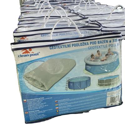 China Eco-Friendly Geotextile Pool Mat Dia. 380CM for sale