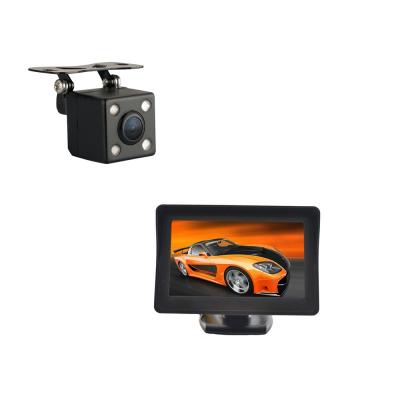 China HD Car Rear View Mirror Camera 4 / 3 manual switch , CCD Or CMOS Backup Camera for sale