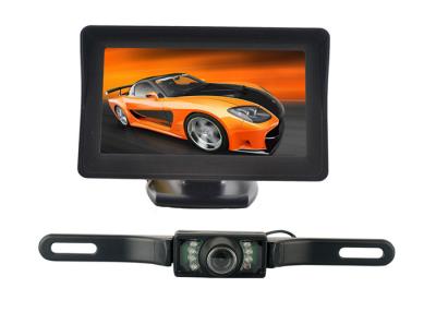 China 4.3 inch CCD / CMOS Rear View Camera Night Vision With TFT LCD Monitor for sale