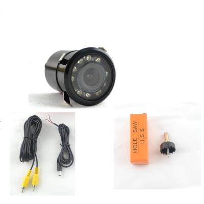 China Punch Type 26mm Universal Night Vision Car Camera With Drill For Installation for sale